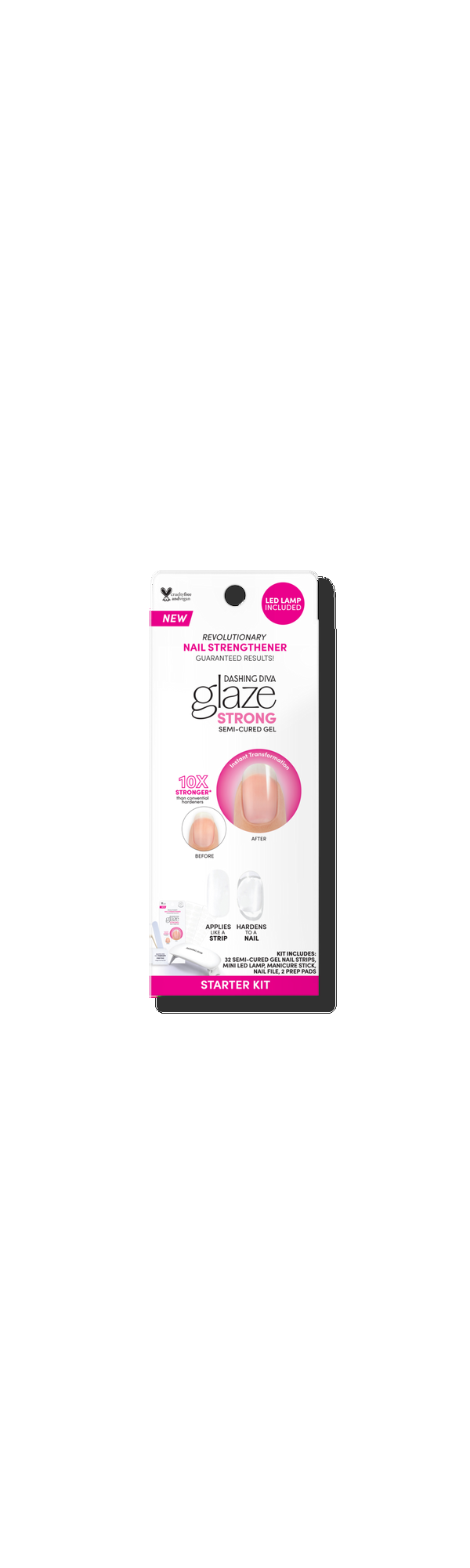 Ulta Dashing Diva  Clear Glaze Strong Starter Kit