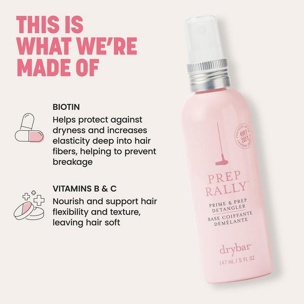 Ulta Drybar  Prep Rally Prime & Prep Detangler