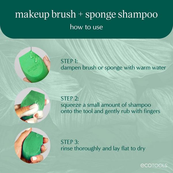 Ulta EcoTools  Makeup Brush + Sponge Shampoo
