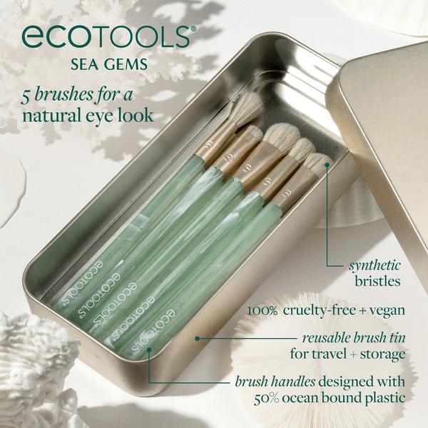 Ulta EcoTools  Sea Gems Eye Makeup Brush Set