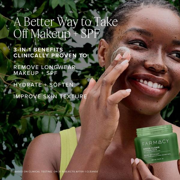 Ulta FARMACY  Mini Green Clean Cleansing Balm