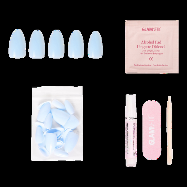 Ulta Glamnetic  Blueberry Milk Press-On Nails