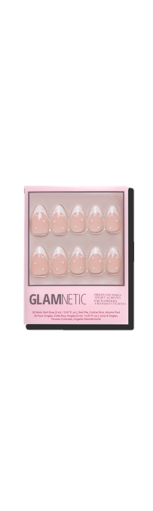 Ulta Glamnetic  French Pearl Press-On Nails