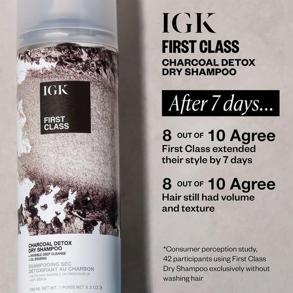 Ulta IGK  First Class Charcoal Detox Dry Shampoo