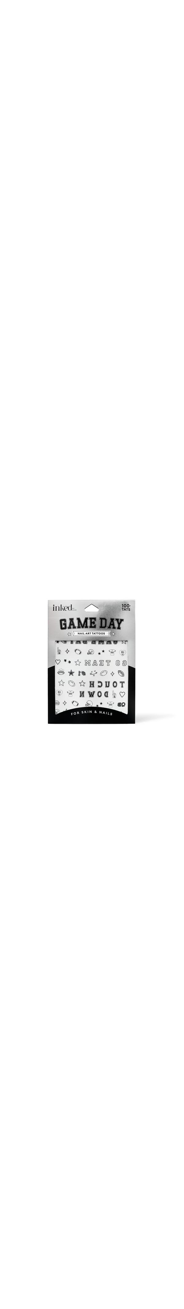 Ulta Inked by Dani  Game Day Victory Nail Art