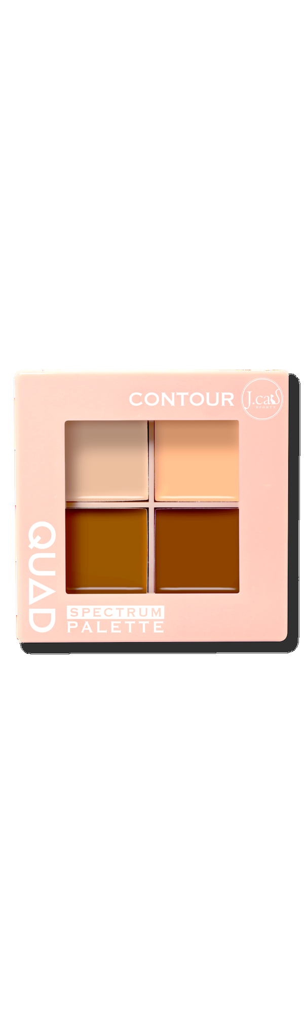 Ulta J.Cat Beauty  Contour Quad Spectrum Palette