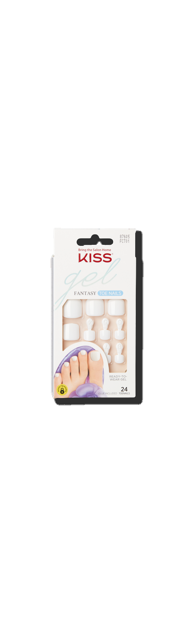 Ulta Kiss  Gel Fantasy Press-On Toenails