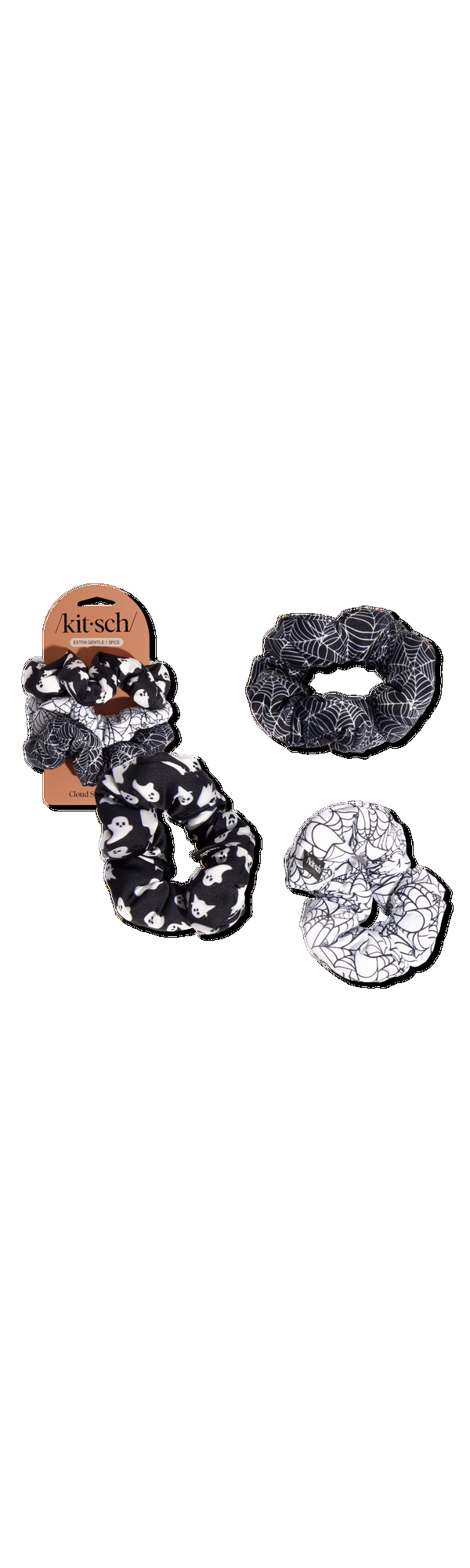 Ulta Kitsch Cloud Scrunchies 3 Piece Set - Spiderweb