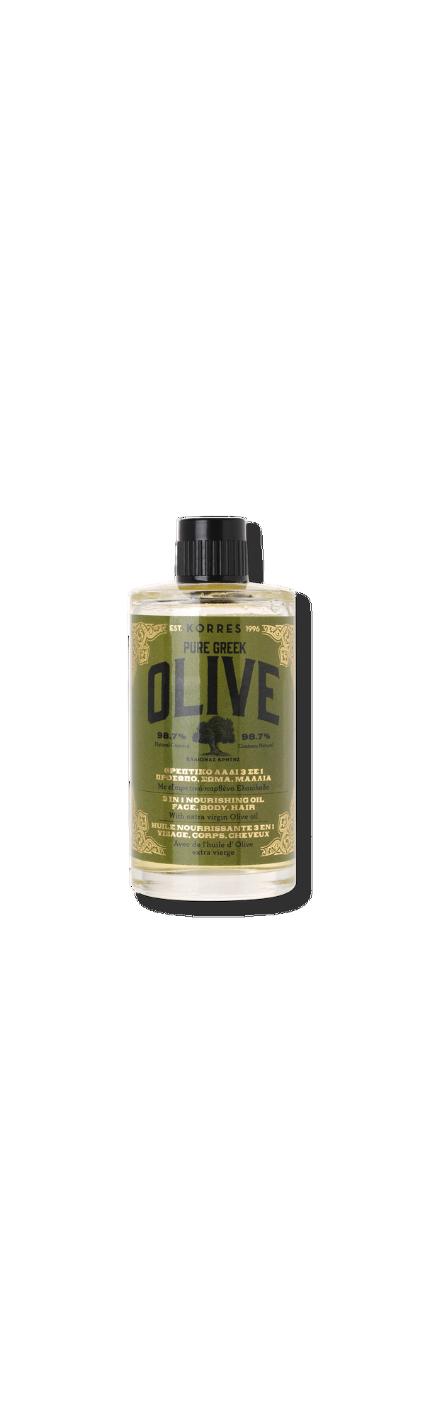Ulta KORRES  Pure Greek Olive 3-In-1 Nourishing Oil
