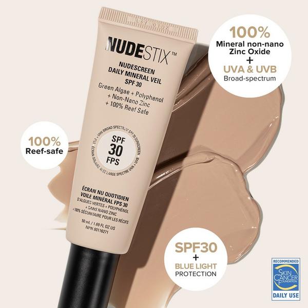 Ulta NUDESTIX  NUDESCREEN Daily Mineral Veil SPF 30