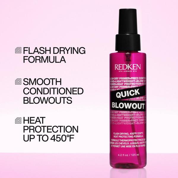Ulta Redken  Quick Blowout Heat Protectant Spray