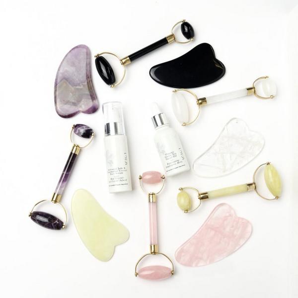 Ulta White Lotus Beauty  Genuine Jade Crystal Facial Set