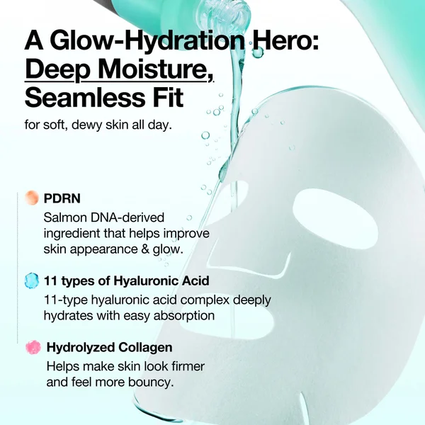 Anua PDRN Hyaluronic Acid Capsule 100 Serum Mask 23ml