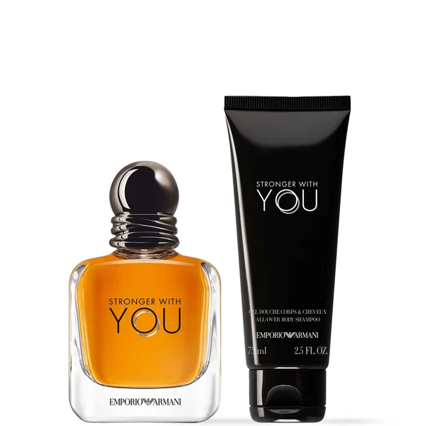 Armani Stronger With You Eau De Toilette 50ml Gift Set (Worth £75)