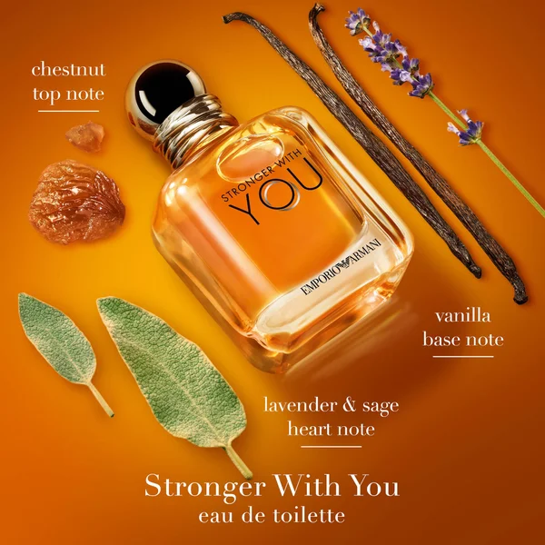 Armani Stronger With You Eau De Toilette 50ml Gift Set (Worth £75)