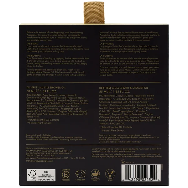 Aromatherapy Associates Muscle Ease Heroes (Worth £72)
