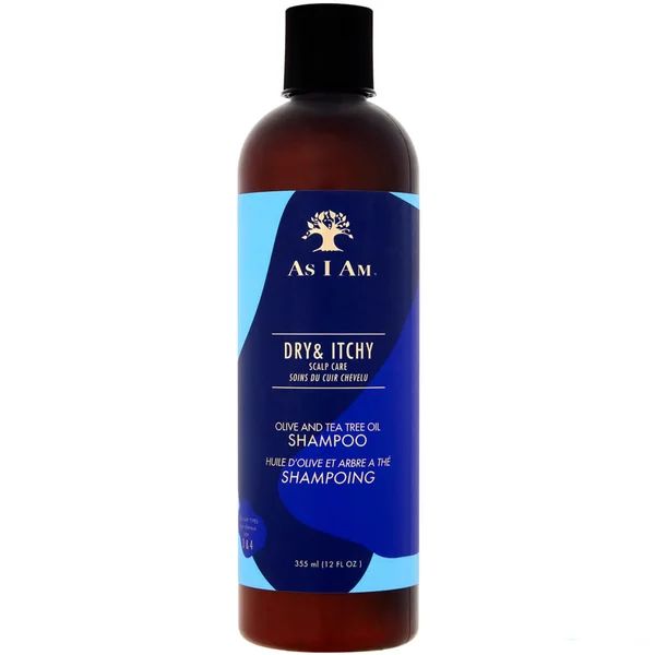 As I Am Dry & Itchy Scalp Care Olive And Tea Trea Oil Shampoo & Co-Wash