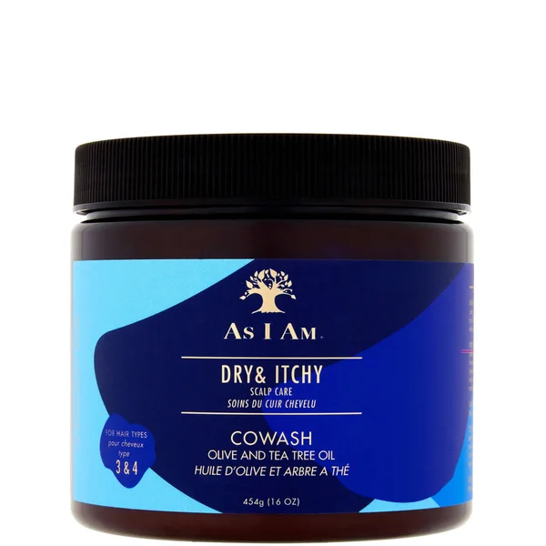 As I Am Dry & Itchy Scalp Care Olive And Tea Trea Oil Shampoo & Co-Wash
