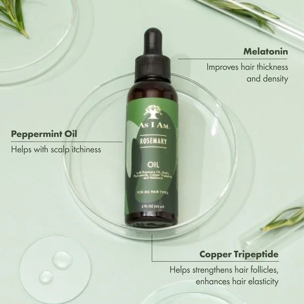 As I Am Rosemary Oil 60ml