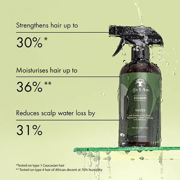 As I Am Rosemary Water 475ml