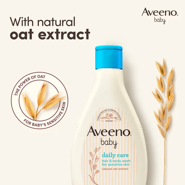 Aveeno Baby Daily Care Hair And Body Wash 400ml