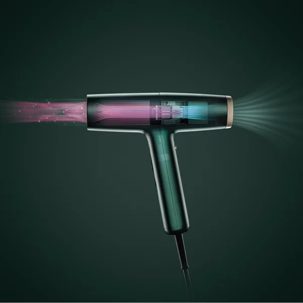 BaByliss Air Power Pro - Midnight Green