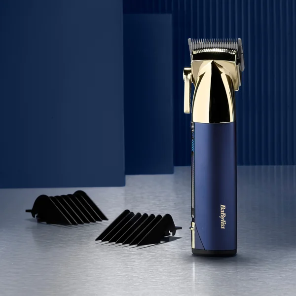 BaByliss Super-X Metal Series Cordless Hair Clipper - Blue
