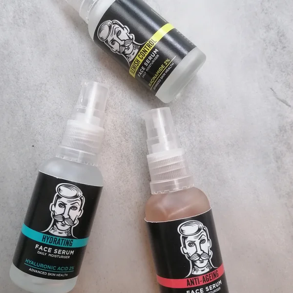 BARBER PRO Hydrating Hyaluronic Acid 2% Face Serum 30ml