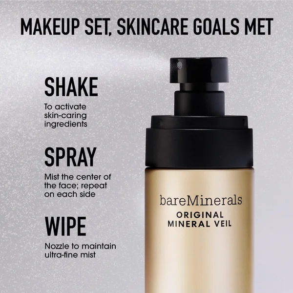 BareMinerals Original Mineral Veil 24hr Natural Matte Setting Spray 100ml