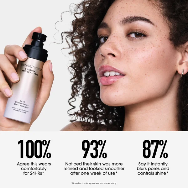 BareMinerals Original Mineral Veil 24hr Natural Matte Setting Spray 100ml