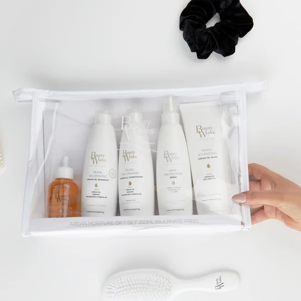 Beauty Works Argan Oil Moisture Repair Gift Set - Sulfate Free 250ml