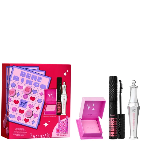 benefit Benebingo Mascara Brow and Limited Edition Blush Makeup Gift Set (Worth £69.50)