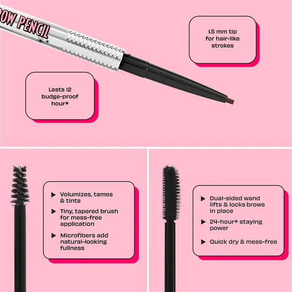 Benefit Brow Haul Of Fame Brow Basics Kit (Various Shades) (Worth £55)