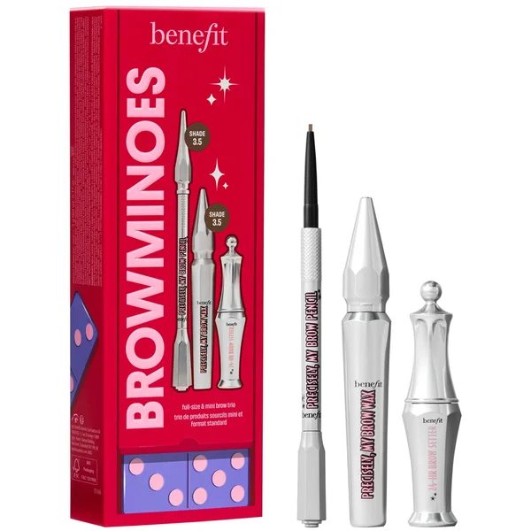 benefit BROWminoes 3.5 Eyebrow Makeup 3-Piece Gift Set (Worth £66.50)