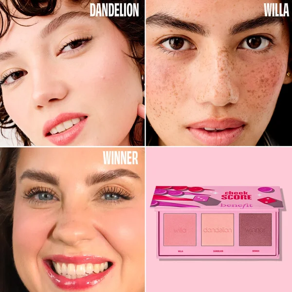 Benefit Cheek Score Blush Limited Edition Palette (Worth £49.50)