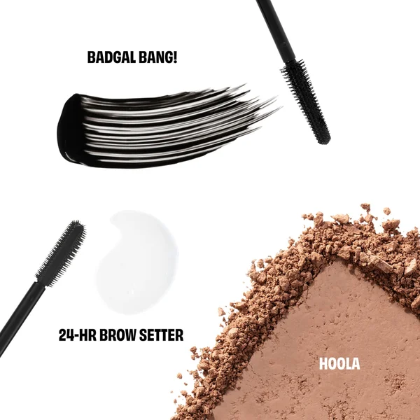 Benefit GameJoy Mascara Brow And Bronzer 3-piece Makeup Gift Set With Limited Edition Keepsake Tin (Worth £58.50)