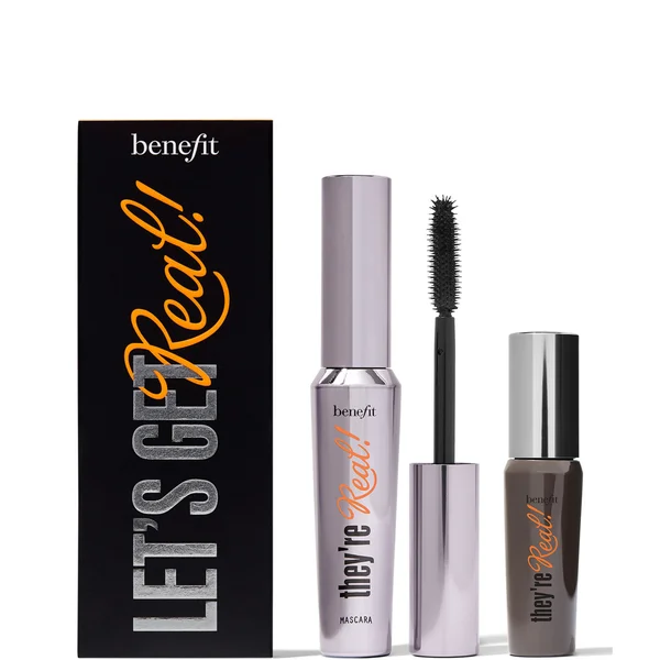 benefit Let's Get Real They're Real Full Size and Mini Mascara Duo (Worth £42)