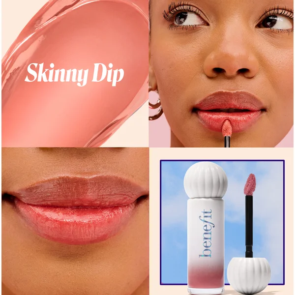 Benefit Splashtint Moisturising Dewy Lip Tint 6ml (Various Shades)