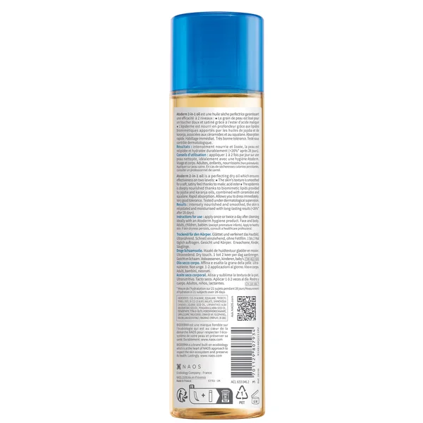 Bioderma Exclusive Atoderm 2-in-1 Dry Body Oil 150ml