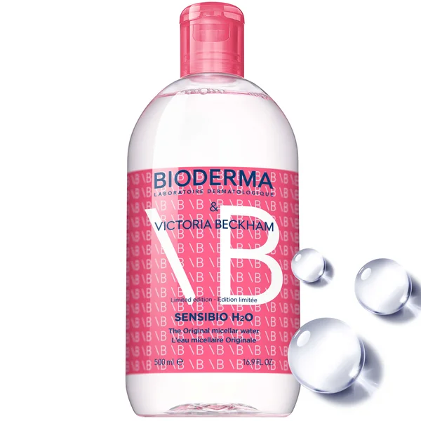 Bioderma Sensibio H20 Micellar Water Victoria Beckham Exclusive Limited Edition 500ml