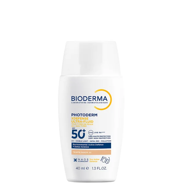 Bioderma XDefense Ultra Fluid SPF50+ Suncare and Urban Protection 40ml (Various Shades)