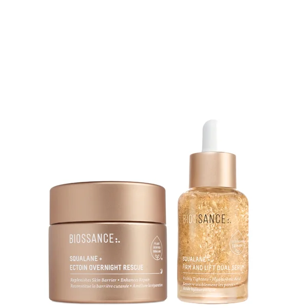 Biossance Exclusive Firm + Lift Moisturising Duo