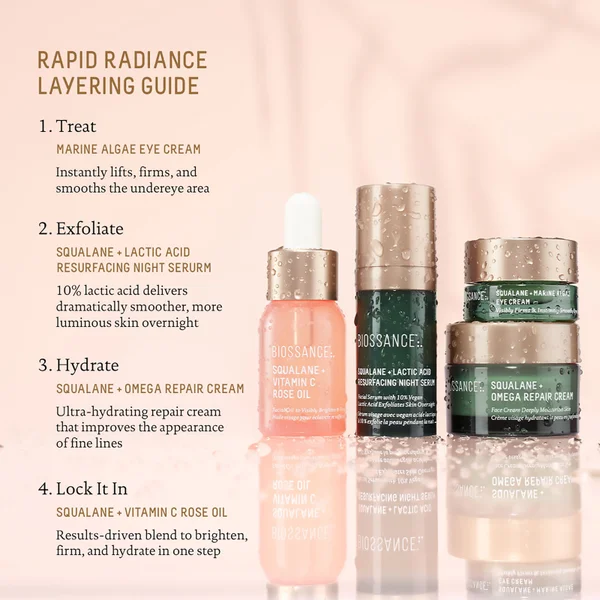 Biossance Rapid Radiance Set (Worth £61.86)