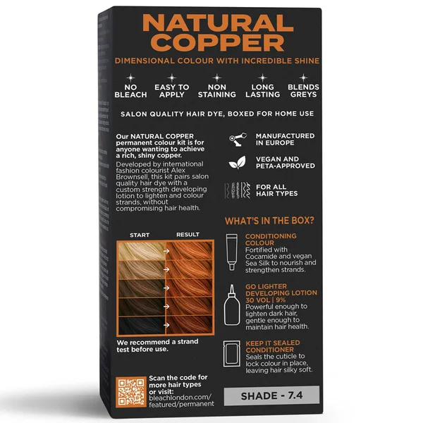 BLEACH LONDON Natural Copper Permanent Kit