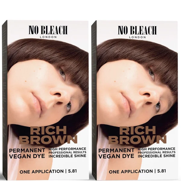 BLEACH LONDON Rich Brown Permanent Kit Duo