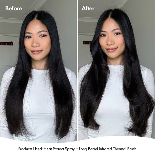 BondiBoost Long Barrel Infrared Thermal Bounce Brush