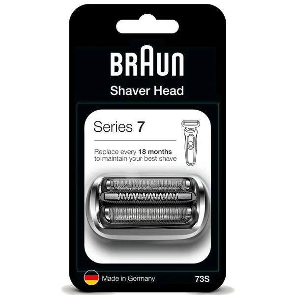 Braun Series 7 73S Electric Shaver Head Replacement Silver