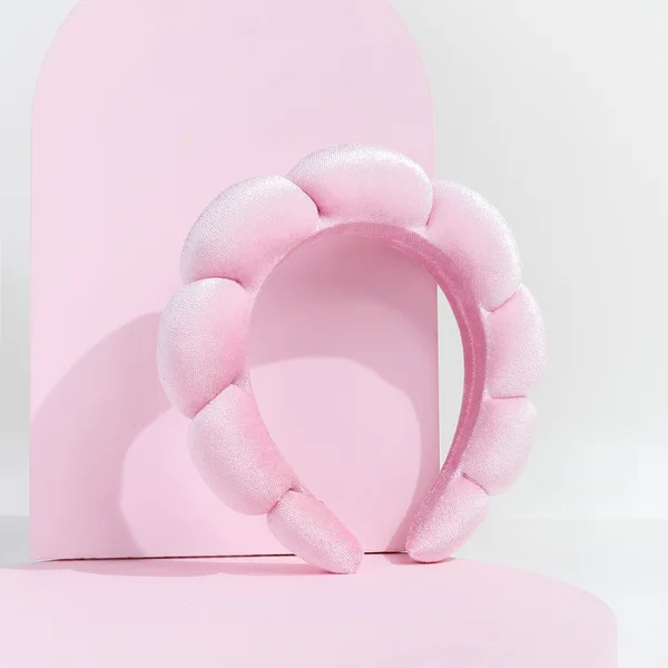 Brushworks Pink Cloud Headband