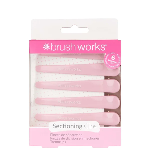 Brushworks Sectioning Clips (Pack Of 6)