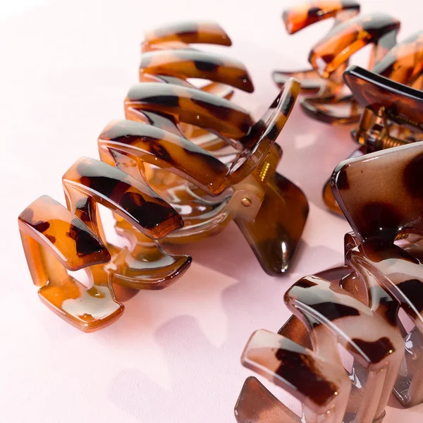 Brushworks Tortoiseshell Claw Clips - 3 Pack